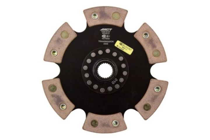 6224010 ACT 6 Pad Rigid Race Disc in the group Select car model / Honda / Prelude 97-01 / Tuning / Clutch and Flywheel at DDESIGN Scandinavia AB (act6224010)