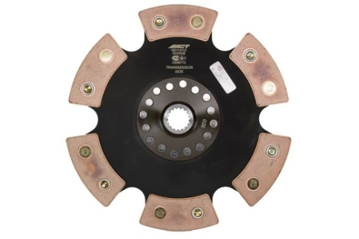 6224026 ACT 6 Pad Rigid Race Disc in the group Select car model / Mitsubishi / Eclipse 95-99 / Tuning / Clutch and Flywheel at DDESIGN Scandinavia AB (act6224026)