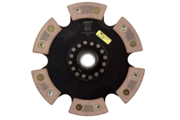 6228018 ACT 6 Pad Rigid Race Disc in the group Select car model / Subaru / Impreza inkl. WRX 08-14 / Tuning / Clutch and Flywheel at DDESIGN Scandinavia AB (act6228018)