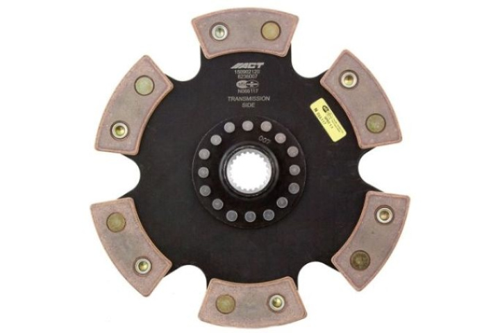 6236007 ACT 6 Pad Rigid Race Disc in the group Select car model / Toyota / Supra MK4 93-02 / Tuning / Clutch and Flywheel at DDESIGN Scandinavia AB (act6236007)
