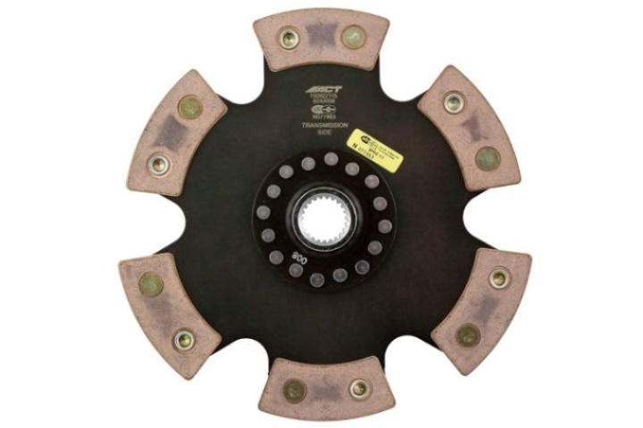 6240008 ACT 6 Pad Rigid Race Disc in the group Select car model / Mazda / 3 MPS 09-13 / Tuning / Clutch and Flywheel at DDESIGN Scandinavia AB (act6240008)