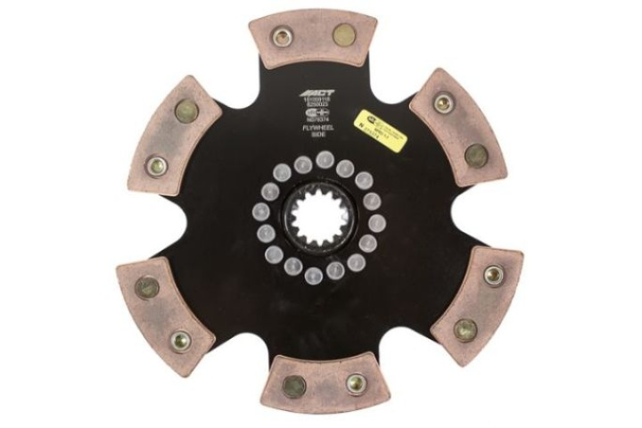 6250023 ACT 6 Pad Rigid Race Disc in the group Select car model / Toyota / Supra MK4 93-02 / Tuning / Clutch and Flywheel at DDESIGN Scandinavia AB (act6250023)