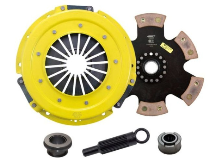 FM8-SPR6 ACT Sport/Race Rigid 6 Pad Kit in the group Select car model / Ford / Mustang 94-04 / Tuning / Clutch and Flywheel at DDESIGN Scandinavia AB (actFM8-SPR6)