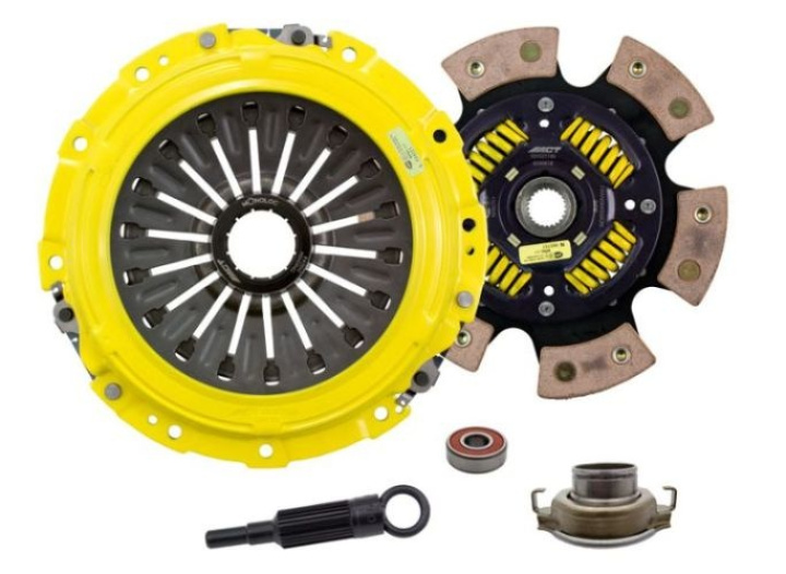 SB10-XTG6 ACT XT-M/Race Sprung 6 Pad Kit in the group Select car model / Subaru / WRX STI 15-21 / Tuning / Clutch and Flywheel at DDESIGN Scandinavia AB (actSB10-XTG6)