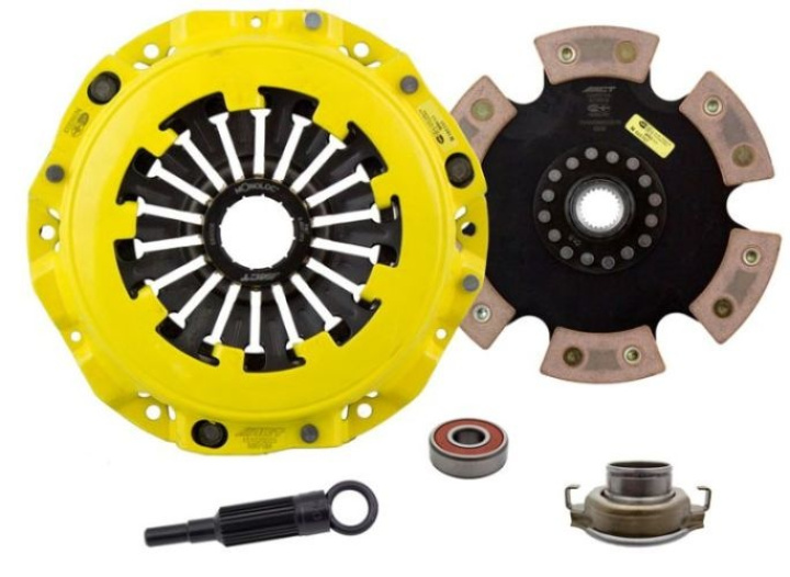 SB9-XTR6 ACT XT-M/Race Rigid 6 Pad Kit in the group Select car model / Subaru / Impreza inkl. WRX - STI 00-07 / Tuning / Clutch and Flywheel at DDESIGN Scandinavia AB (actSB9-XTR6)