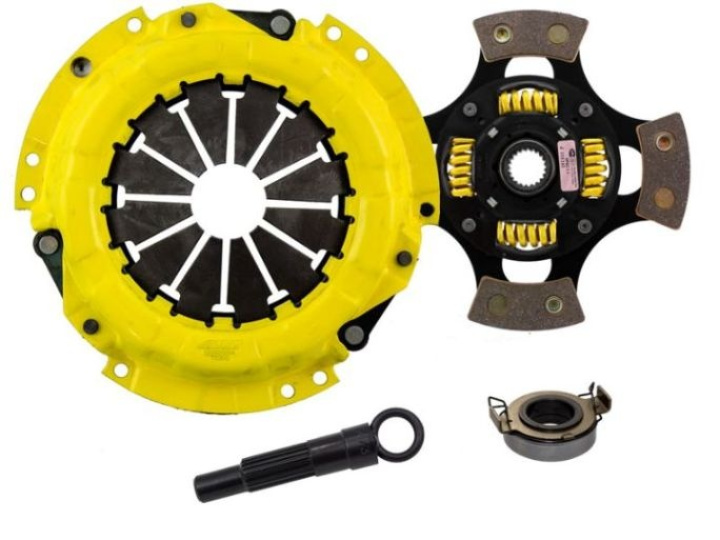 TC2-SPG4 ACT Sport/Race Sprung 4 Pad Kit in the group Select car model / Toyota / Corolla / Tuning / Clutch and Flywheel at DDESIGN Scandinavia AB (actTC2-SPG4)