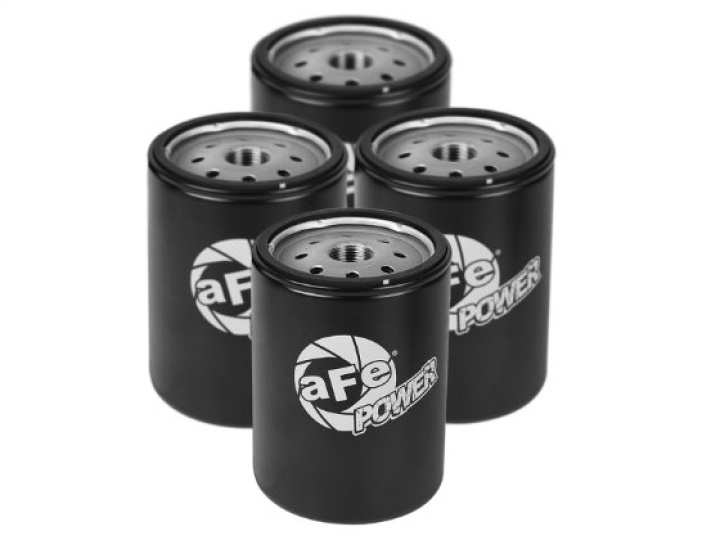aFe ProGuard D2 Fluid Filters Oil for 01-17 GM Diesel Trucks V8-6.6L (4 Pack) in the group Select car model / Chevrolet / Silverado 99-07 / Tuning / Engine parts at DDESIGN Scandinavia AB (afe44-LF001-MB)