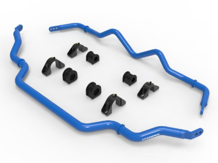 Infiniti Q50/Q60 2016-2023 V6-3.0L (tt) Front and Rear Sway Bar Set - Blue aFe Control in the group Select car model / Infiniti / Q60 2017–2022 at DDESIGN Scandinavia AB (afe440-711001-L)
