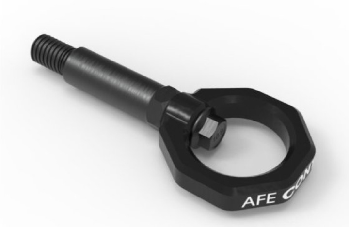 aFe Control Front Tow Hook Black BMW F-Chassis 2/3/4/M in the group Exterior / Motorsport / Tow Hooks & Tow Straps at DDESIGN Scandinavia AB (afe450-502001-B)