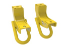 Toyota Tundra 2022-2024 V6-3.4L (tt) Front Tow Hook - Yellow aFe Power