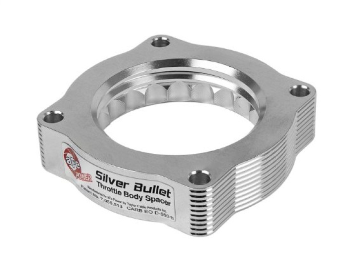 aFe Silver Bullet Throttle Body Spacer N62 Only BMW (E53) 04-09 5series (E60) 04-09 6series (E63/64) in the group Select car model / BMW / 5-series (E60-E61) 03-10 / Tuning / Intake & Accessories at DDESIGN Scandinavia AB (afe46-31001)