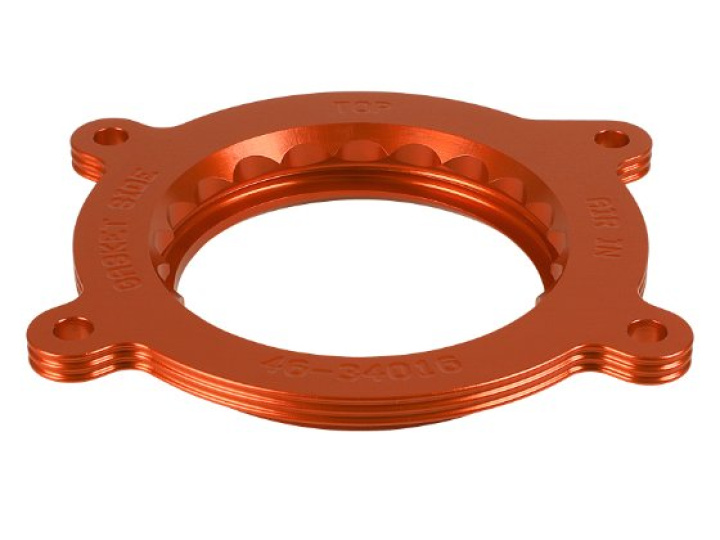 AFE Silver Bullet Throttle Body Spacer GM Trucks 1500 14-19 V8-6.2L in the group Select car model / Chevrolet / Other models & Engines at DDESIGN Scandinavia AB (afe46-34016)