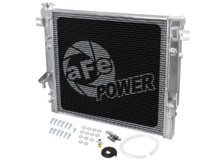 Jeep Wrangler (JK) 2007-2018 V6-3.6L/3.8L BladeRunner Street Series Tube & Fin Aluminum Radiator aFe Power in the group Select car model / Jeep / Wrangler JK 2007-2018 / Tuning at DDESIGN Scandinavia AB (afe46-52001)