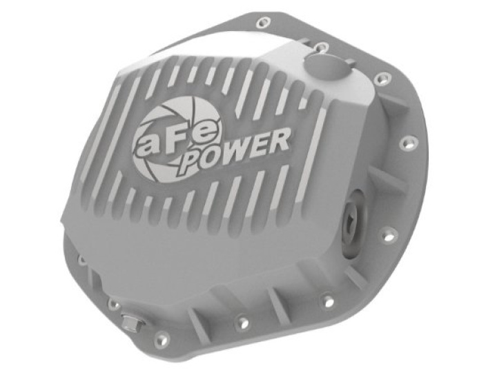 aFe Power Pro Series Rear Differential Cover Raw w/ Machined Fins 14-18 Dodge Ram 2500/3500 in the group Select car model / Dodge / Ram 01-08 / Tuning at DDESIGN Scandinavia AB (afe46-70390)