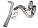 Jeep Wrangler (TJ) 2004-2006 I6-4.0L Direct Fit Catalytic Converter Replacements Front aFe Power