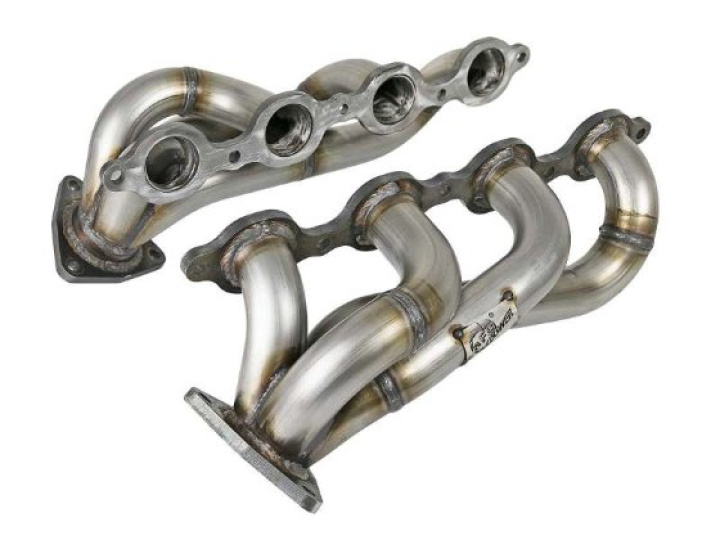 aFe Twisted 1-3/4in 304SS Shorty Header 20-23 GM 2500/3500HD 6.6L V8 in the group Select car model / Chevrolet / Silverado 2019+ at DDESIGN Scandinavia AB (afe48-34145)