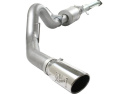 Ford F-150 2011-2014 V6-3.5L Atlas Exhaust 4in Aluminized Cat-Back w/ 304 SS Polished Tip aFe Power