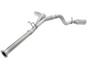 Ford F-250/F-350 Super Duty 2011-2014 V8-6.7L 4in DPF-Back Exhaust Aluminized Steel Polished Tip aFe Power