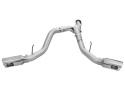 Ford F-250/F-350 Super Duty 2011-2014 V8-6.7L 4in DPF-Back Exhaust Aluminized Steel Polished Tip aFe Power