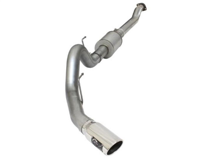 Ford F-150 2015-2019 V6-2.7L/3.5L Atlas Exhausts 4in Cat-Back Aluminized Steel Polished Tip aFe Power in the group Select car model / Ford / F-150 15+ / Tuning at DDESIGN Scandinavia AB (afe49-03069-P)