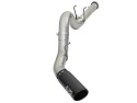 Ford F-250/ F-350 Super Duty 2017-2024 V8-6.7L ATLAS 5in DPF-Back Alum Steel Exhaust System w/Black Tip aFe Power