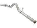 Ford F-250/ F-350 Super Duty 2017-2024 V8-6.7L ATLAS 5in DPF-Back Alum Steel Exhaust System w/Polished Tip - aFe Power