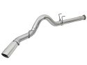 Ford F-250/ F-350 Super Duty 2017-2024 V8-6.7L ATLAS 5in DPF-Back Alum Steel Exhaust System w/Polished Tip - aFe Power