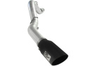 aFe Atlas Exhaust 5in DPF-Back Al Steel Black Tips 11-13 GM Diesel Trucks V8-6.6L (td) LML