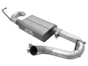Jeep Wrangler JK 2007-2018 V6-3.6L/3.8L Scorpion Exhaust System Axle Back Aluminized Hi-Tuck aFe Power