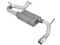 Jeep Wrangler (JK) 2007-2018 V6-3.6L/3.8L Scorpion 2-1/2in Aluminium Steel Axle-Back Exhaust w/Polished Tip aFe Power