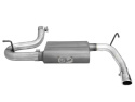 Jeep Wrangler (JK) 2007-2018 V6-3.6L/3.8L Scorpion 2-1/2in Aluminium Steel Axle-Back Exhaust w/Polished Tip aFe Power