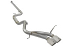 Ford Focus ST 2013-2018 L4-2.0L (t)Takeda 3in 304 SS Cat-Back Exhaust aFe Power w/ Polished tips