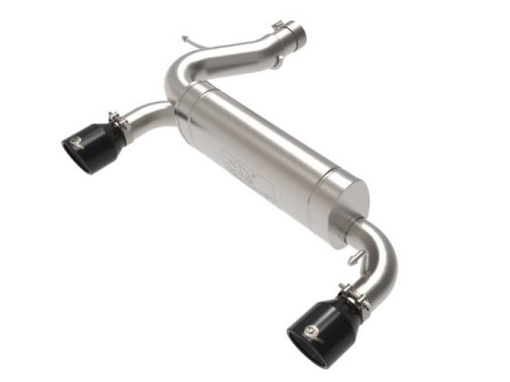 Ford Bronco 2021-2024 L4-2.3L (t)/V6-2.7L (tt) Vulcan 3in 304 SS Axle-Back Exhaust w/ Black Tips aFe Power in the group Select car model / Ford / Bronco at DDESIGN Scandinavia AB (afe49-33137-B)