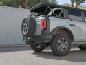 Ford Bronco 2021-2024 L4-2.3L (t)/V6-2.7L (tt) Vulcan 3in 304 SS Axle-Back Exhaust w/ Black Tips aFe Power