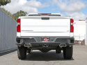 aFe Gemini XV 4in to Dual 3in 304 SS Cat-Back Exhaust w/ Cutout 19-25 GM Silverado/Sierra V8-6.2L