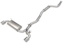Toyota GR Supra (A90) 2021-2024 L4-2.0L (t) Takeda 2021 Toyota Supra 2.0L (t) 2.5in-3in 304 SS CB Exhaust w/ Polished Tips aFe Power