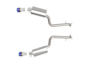 Lexus IS350 2014-2022 V6-3.5L Takeda Axle-Back Exhaust System- Blue Tip aFe Power