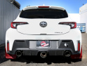 Toyota GR Corolla 2023-2024 L3-1.6L (t) Gemini XV 3in to 2-1/2in Cat Back Exhaust aFe Power w/ Polished Tips