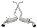 Nissan 370Z 2009-2020 V6-3.7L Takeda 2.5inch SS Exhaust Cat-Back aFe Power - Polished Tips