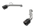 Nissan Z 2023-2024 V6-3.0L (tt) Takeda Stainless Steel Axle-Back Exhaust System aFe Power w/ Carbon Fiber Tip