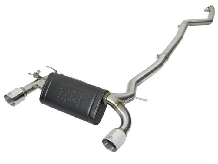 afe POWER MACH Force-Xp 16-17 BMW 340i/340ix/ 3.0L 304 SS Cat-Back Exhaust System in the group Select car model / BMW / 3-series-4-series (F30-F36) 11-19 / Tuning / Exhaust at DDESIGN Scandinavia AB (afe49-36334-P)