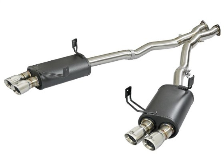 aFe MACH Force-Xp 2-1/2in 304 SS Cat-Back Exhaust w/Polished Tips 05-08 BMW Z4 M Coupe (E86) L6 3.2L in the group Select car model / BMW / Z4 (E85-E89) 02-16 / Tuning / Exhaust at DDESIGN Scandinavia AB (afe49-36339-P)