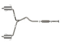 Subaru Outback 2020-2024 H4-2.4L (t) Takeda 2-1/2 IN to 2-1/4 IN 304 Stainless Steel Cat-Back Exhaust - Polished Tips aFe Power