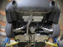 Alfa Romeo Giulia 2017-2024 L4-2.0L (t) Mach Force-Xp 2in to 2-1/2in 304SS Axle-Back Exhaust aFe Power