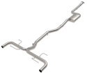 Alfa Romeo Giulia 2017-2024 L4-2.0L (t) Mach Force-Xp 2in to 2-1/2in 304SS Cat-Back Exhaust aFe Power