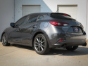 Mazda 3 2014-2018 L4-2.0/2.5L Takeda 2-1/2in 304 SS Axle-Back Exhaust w/ Carbon Fiber Tips aFe Power 