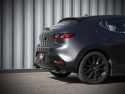 Mazda 3 Hatchback 2019-2024 L4-2.5L / 2.5L (t) Takeda 3in to 2-1/2in 304 Stainless Steel Axle-Back Exhaust aFe Power w/ Black Tip