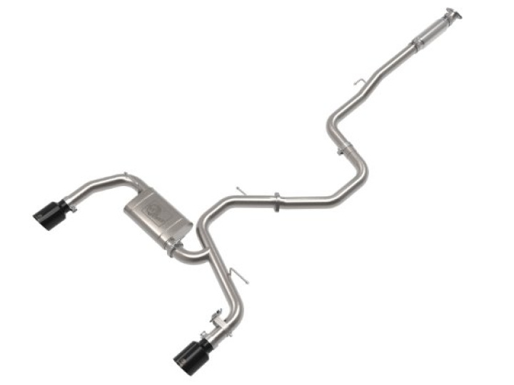 Hyundai Elantra N 2022-2023 L4-2.0L (t) Takeda 3in 304 SS Cat-Back Exhaust w/ Black Tips aFe Power in the group Select car model / Hyundai / Elantra / Tuning at DDESIGN Scandinavia AB (afe49-37028-B)