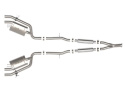 Kia Stinger 2018-2021 L4-2.0L (t) Gemini XV 3in to Dual 2-1/2in 304 SS Cat-Back Exhaust w/ Cut-Out aFe Power