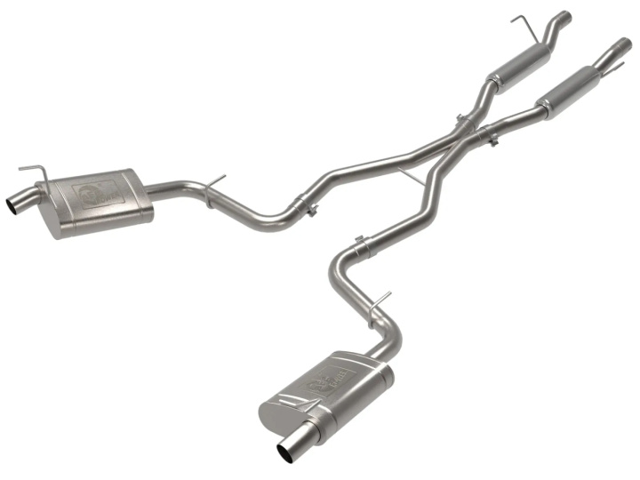 Jeep Grand Cherokee L 2021-2024 V6-3.6L/V8-5.7L Vulcan Series 2.24in SS Cat-Back Exhaust aFe Power in the group Select car model / Jeep / Grand Cherokee WL 2021+ at DDESIGN Scandinavia AB (afe49-38100)